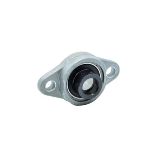 UFL007 Miniature 35mm 2-Bolt Flanged Bearing - Eccentric Locking Collar